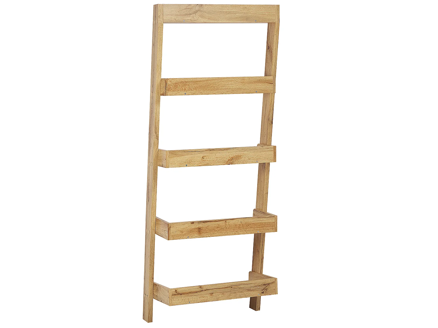 Bibliothèque 5 étagères MOBILE TRIO 167 cm Marron clair