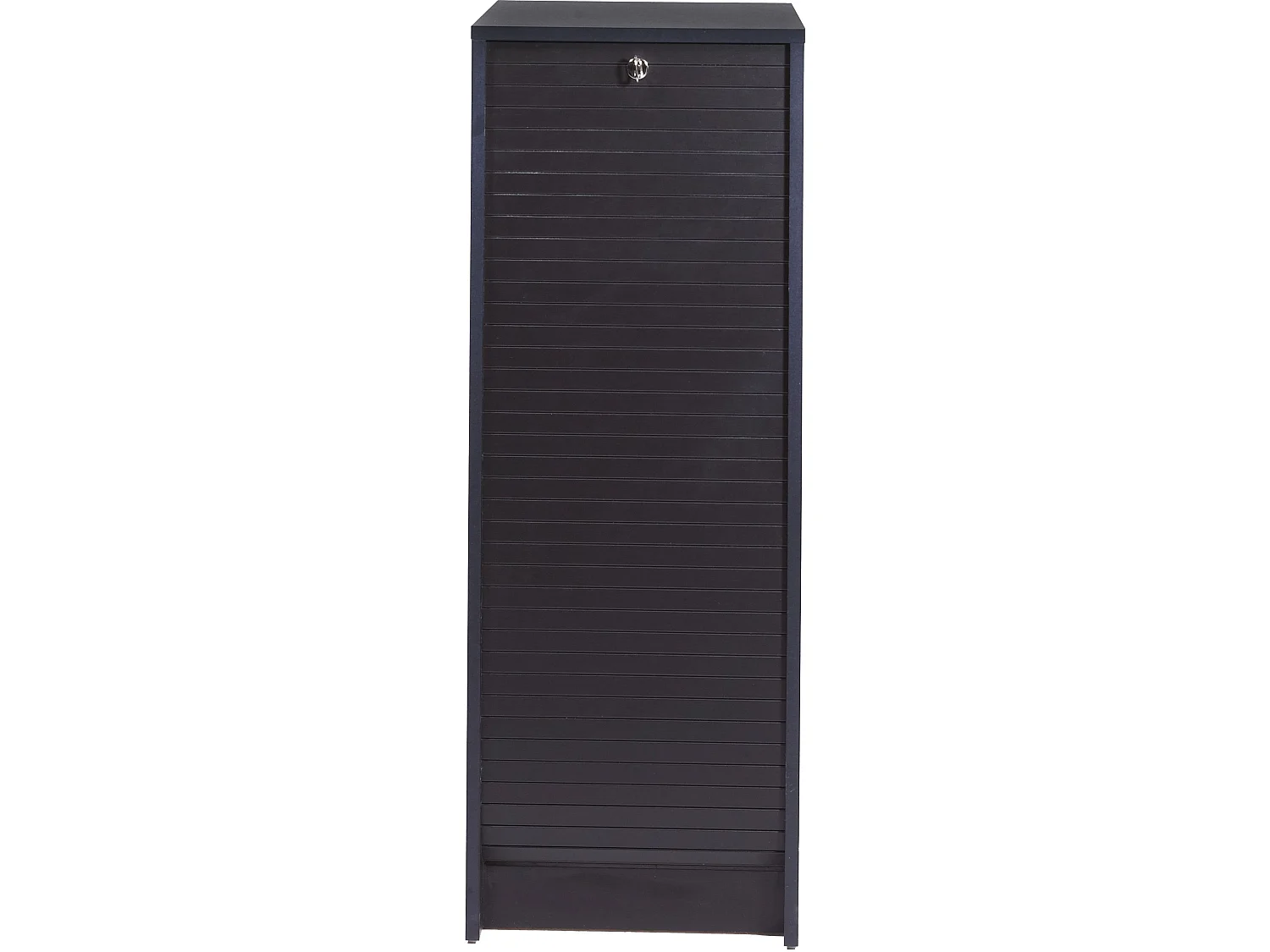 SIMMOB Rolltop Aktenschrank mit Rolladentür Abschließbar 104 x 38 x 38,5 cm