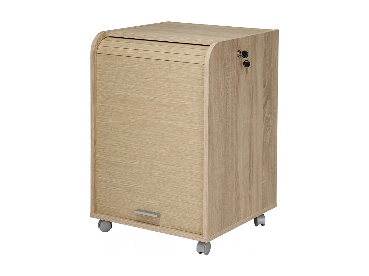 Caisson de Bureau Chêne Naturel - Coloris: Chêne Naturel