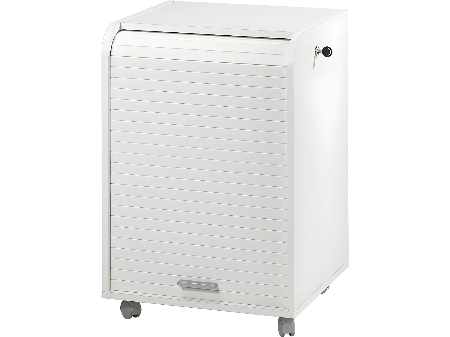 Caisson de Bureau Blanc 2 Tiroirs - Coloris: Blanc