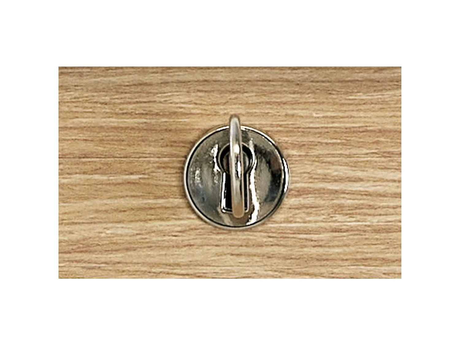 SIMMOB Rolltop Aktenschrank mit Rolladentür Abschließbar 104 x 38 x 38,5 cm