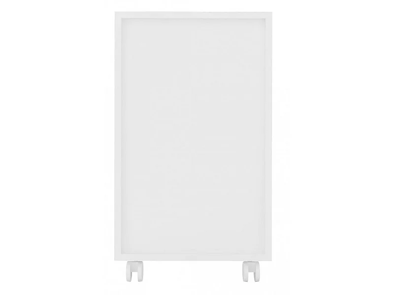 Caisson Roulant Multifonctions 3 Tiroirs Blanc Mat L 36 H 64 P 36 cm