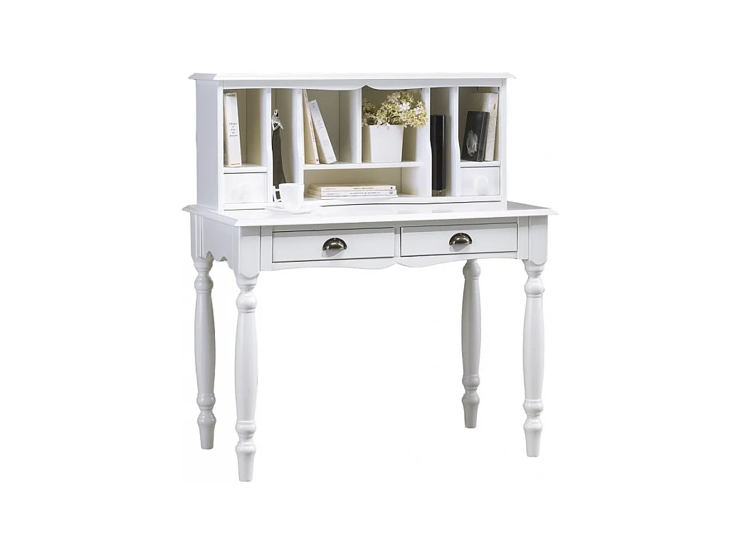Secrétaire, Bonheur du Jour Blanc Charme