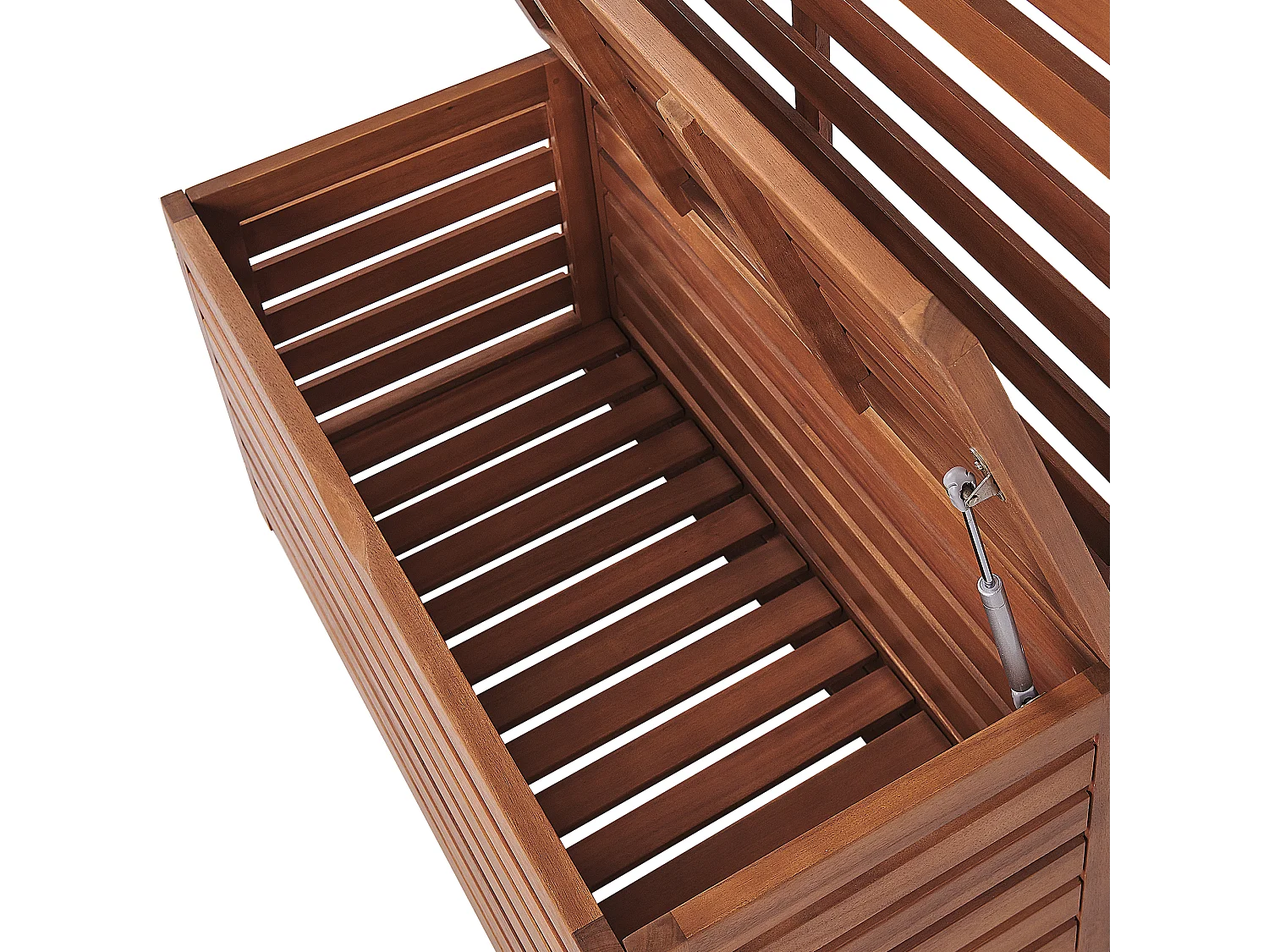 Panca da giardino con pannello a muro MATINO Legno d'acacia 80 cm 40 cm Marrone