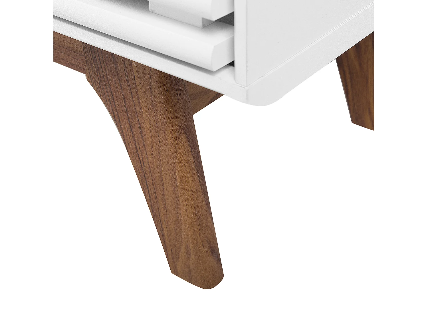 Mueble TV TOLEDO II Marrón/Blanco