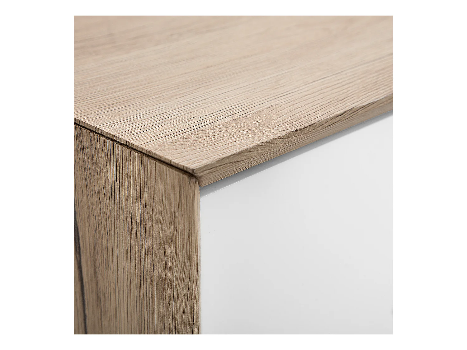 TV-meubel FORESTER Bruin/wit