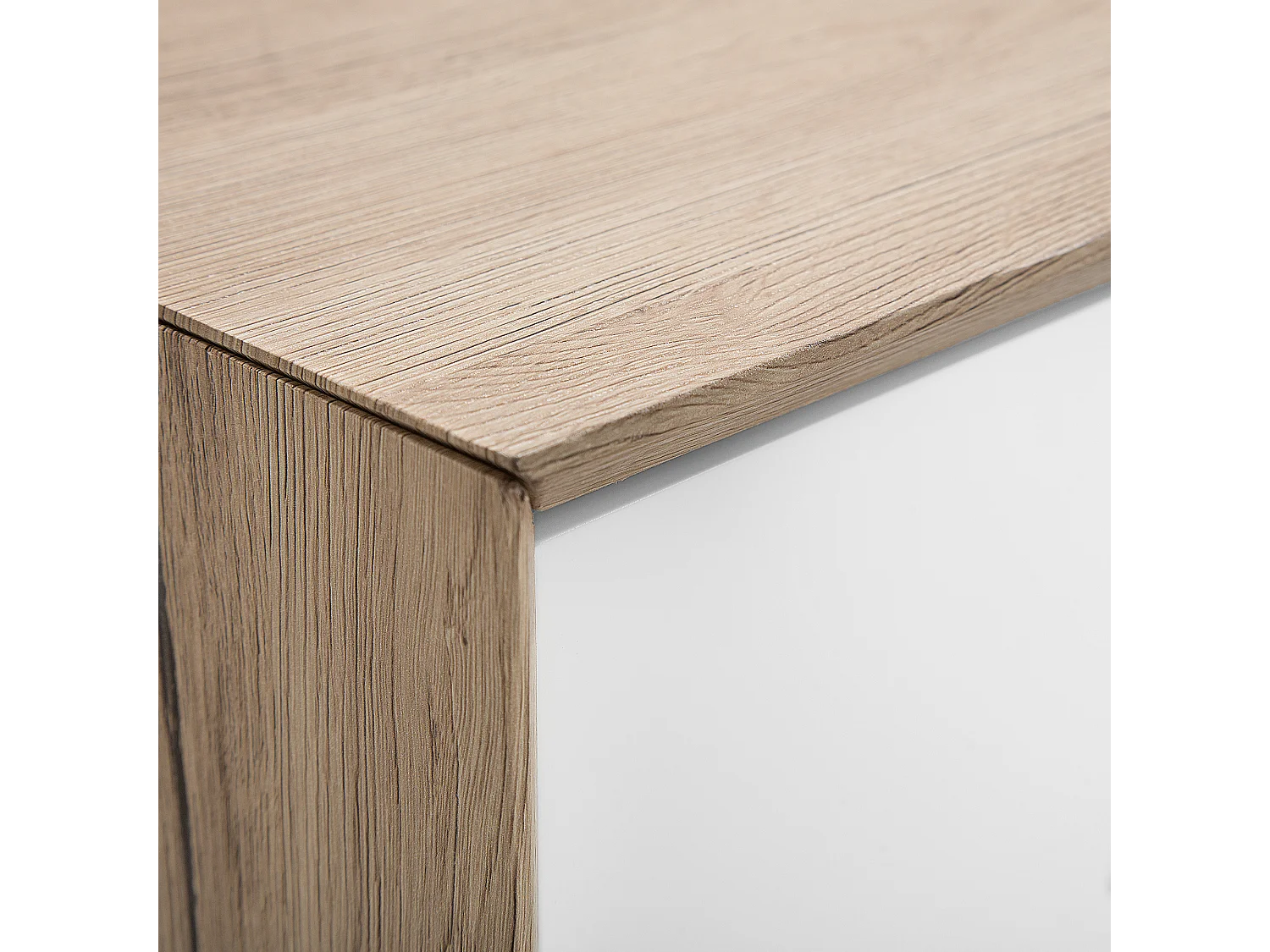 TV-meubel FORESTER Bruin/wit