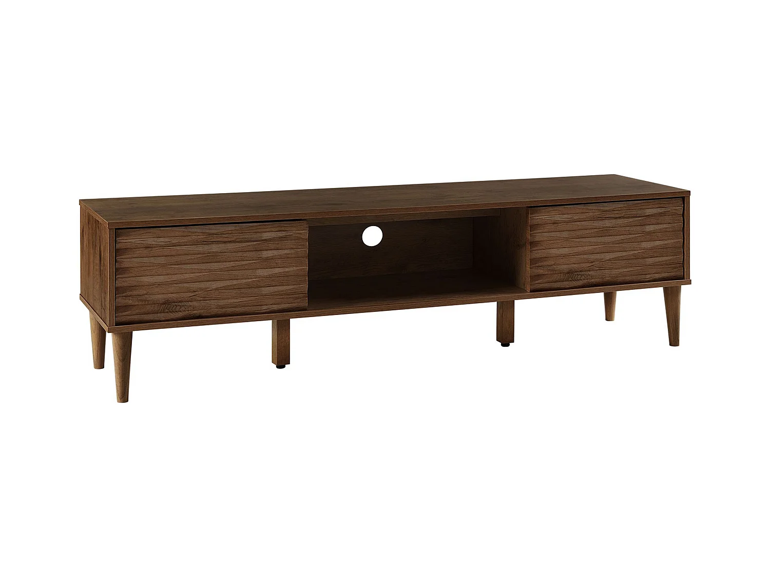 Meuble TV KAYAN Marron foncé