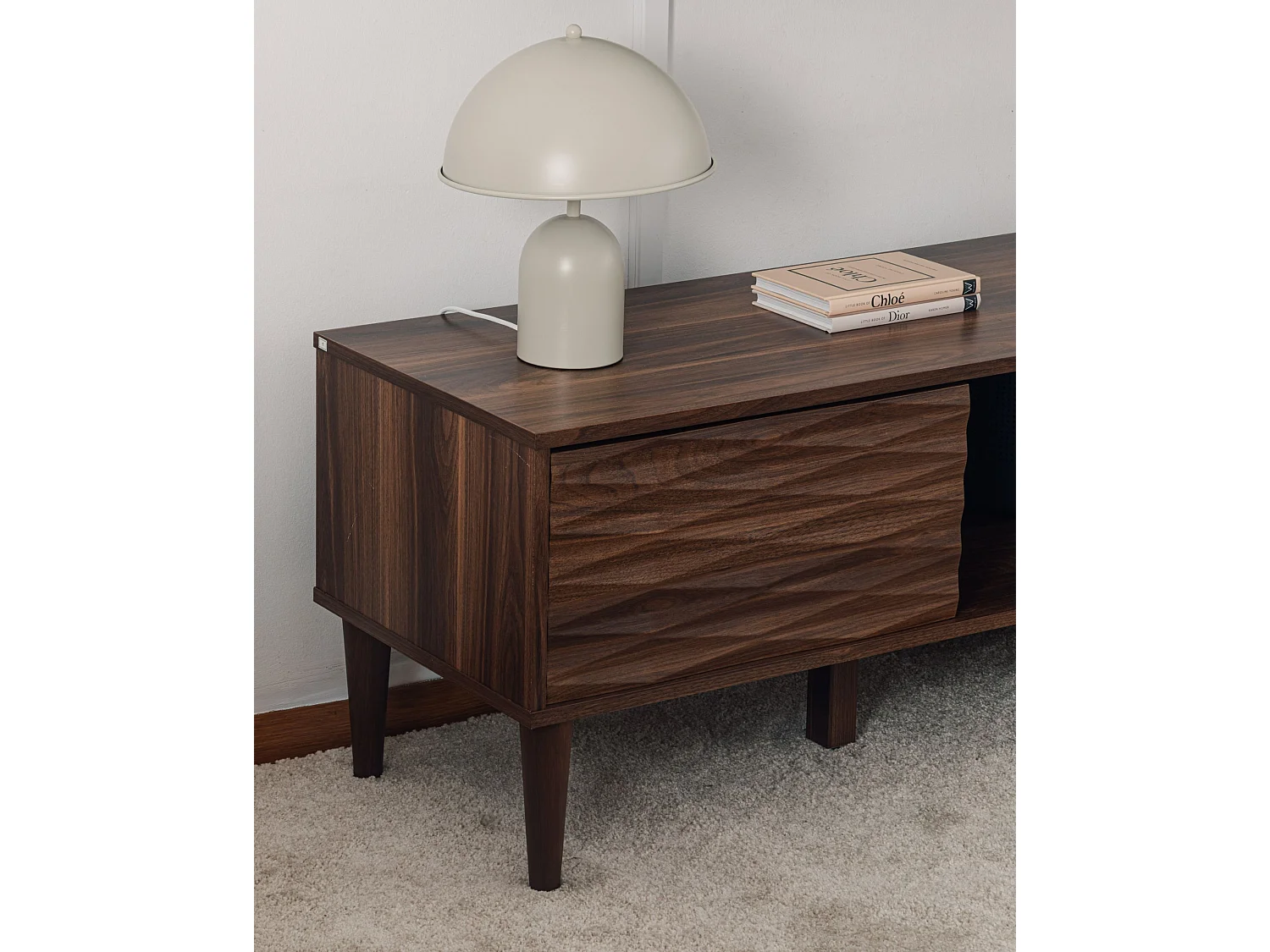 Meuble TV KAYAN Marron foncé