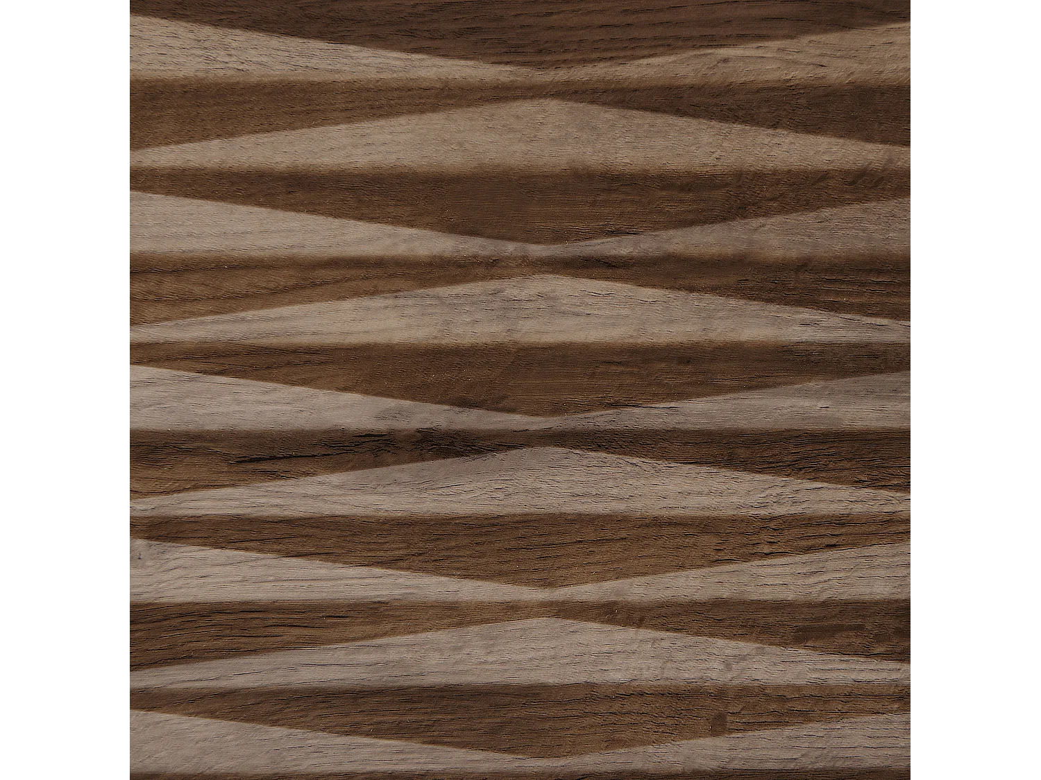 TV-Schrank Lowboard dunkler Holzfarbton Retro-Stil KAYAN