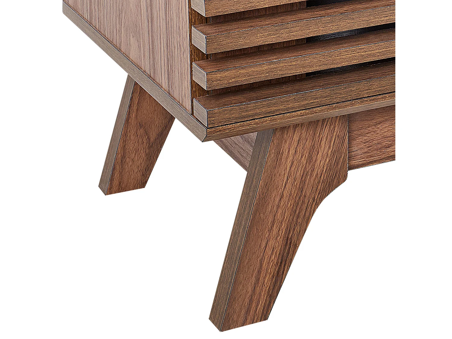 Meuble TV DETROIT Marron foncé