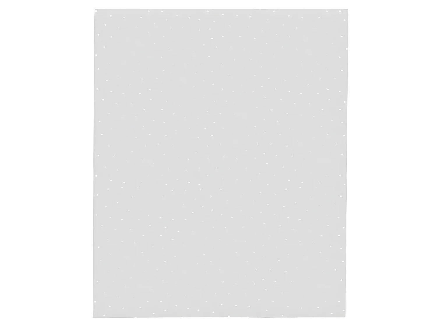 Omkeerbaar dekbedovertrek van 50% polyester - 50% katoen. Met stippendruk. Zilver 240x220cm