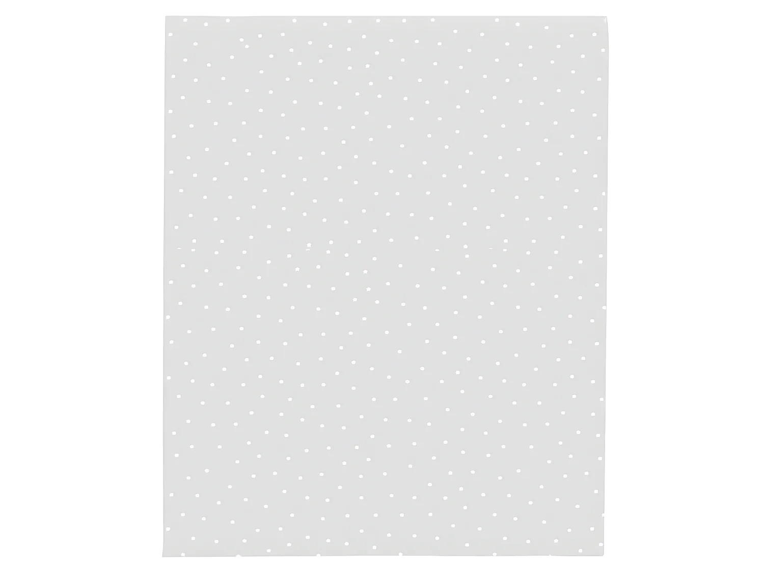 Housse de couette réversible 50% polyester - 50% coton. Avec imprimé étoiles. Argent 260x240cm