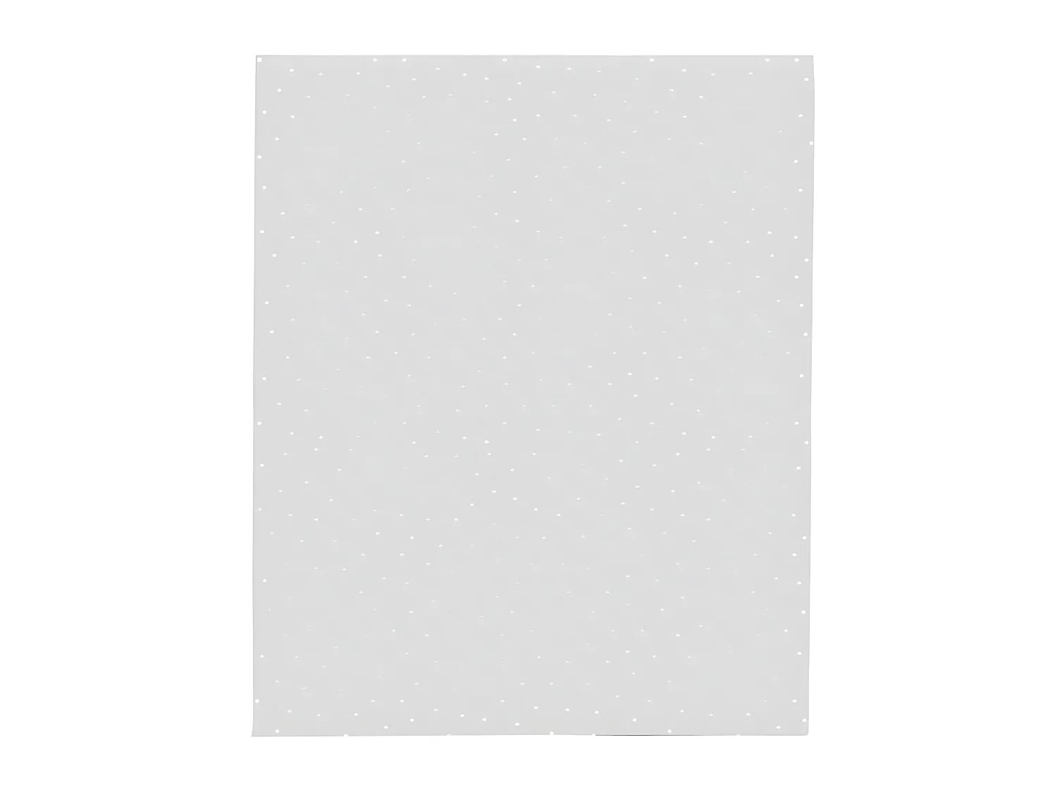 Funda nórdica reversible de 50% poliéster - 50% algodón. Con estampación de topos. Plata 280x240cm