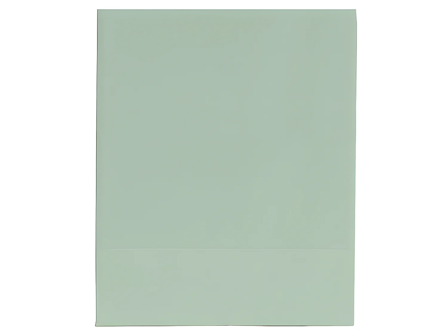 Topblad van 50% polyester - 50% katoen. In effen kleuren. 270x270cm Mint