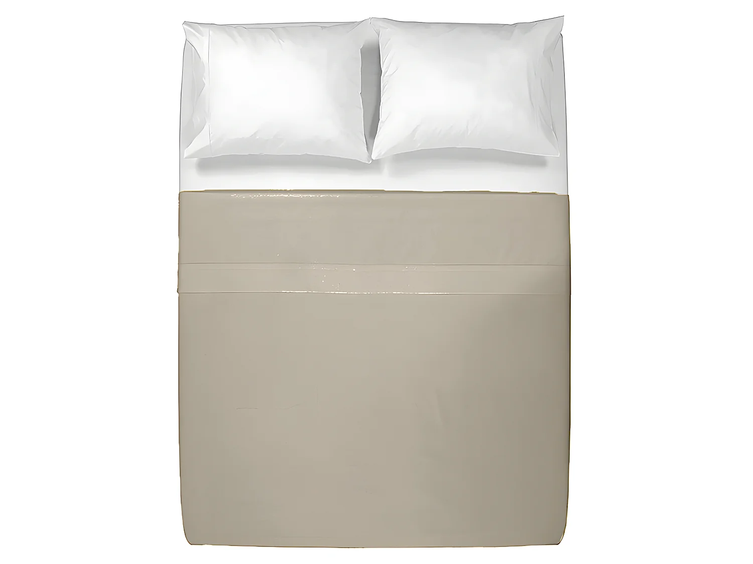 Drap supérieur en polyester-coton 180x270cm