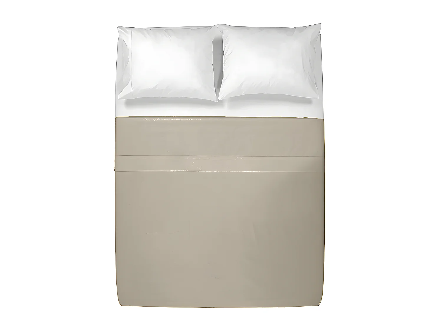 Drap supérieur en polyester-coton 240x270cm