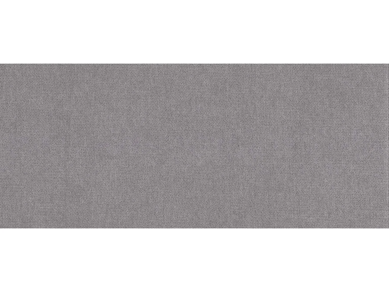 sommier tapissier soro 160x200cm - tissu gris - avec topper 4cm d'épaisseur