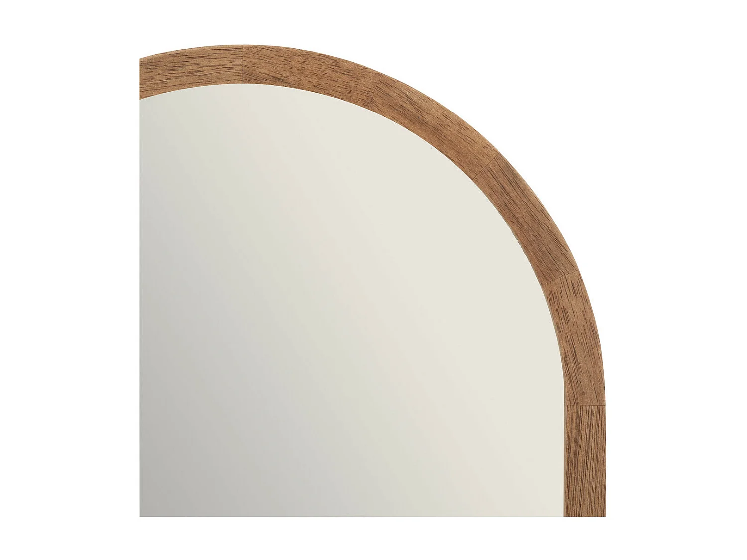 Miroir mural en Bois d'Hévéa 35 x 90 cm