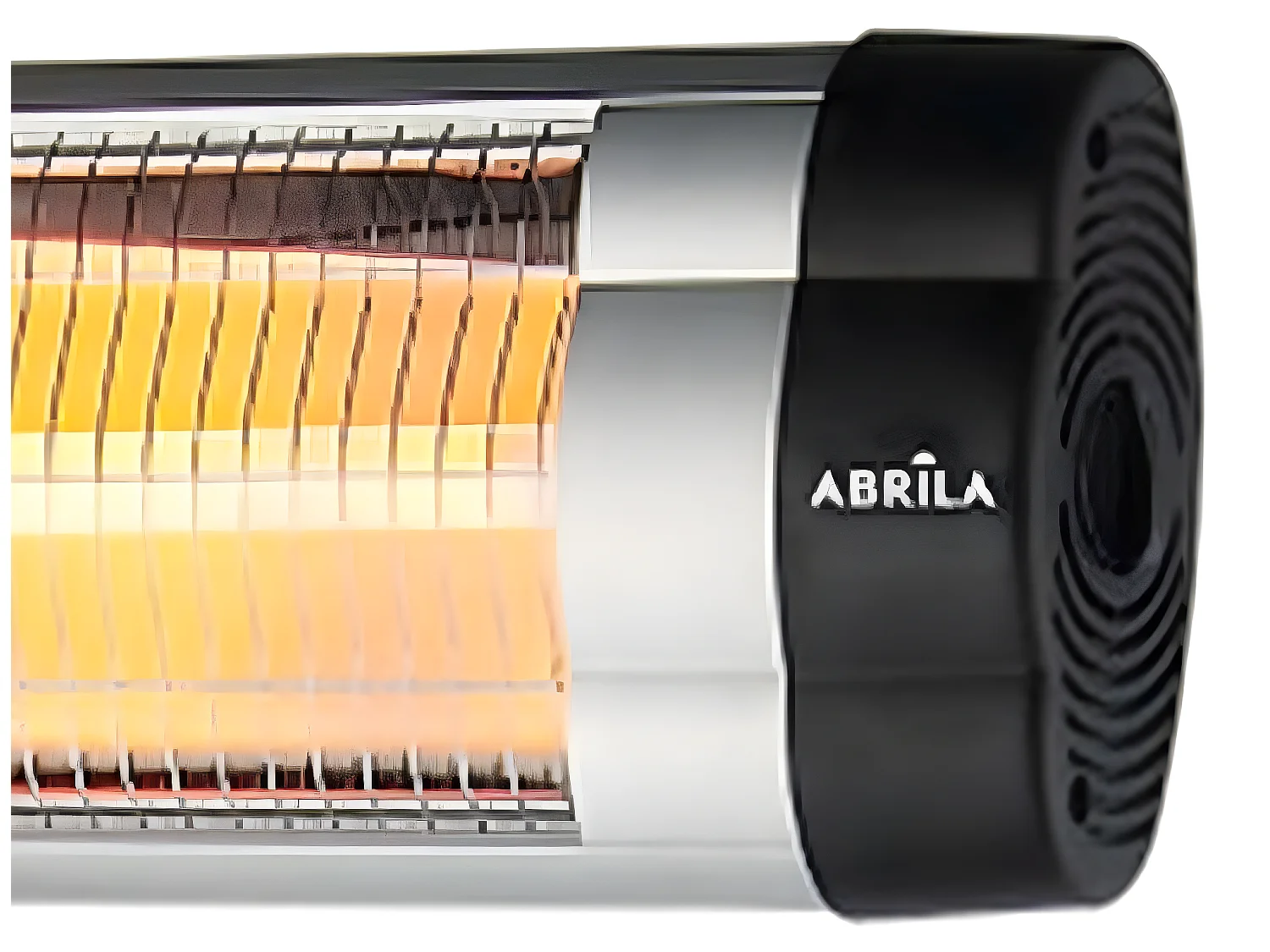 Calefactor Exterior Cuarzo Austral 1500w Negro Pie/pared