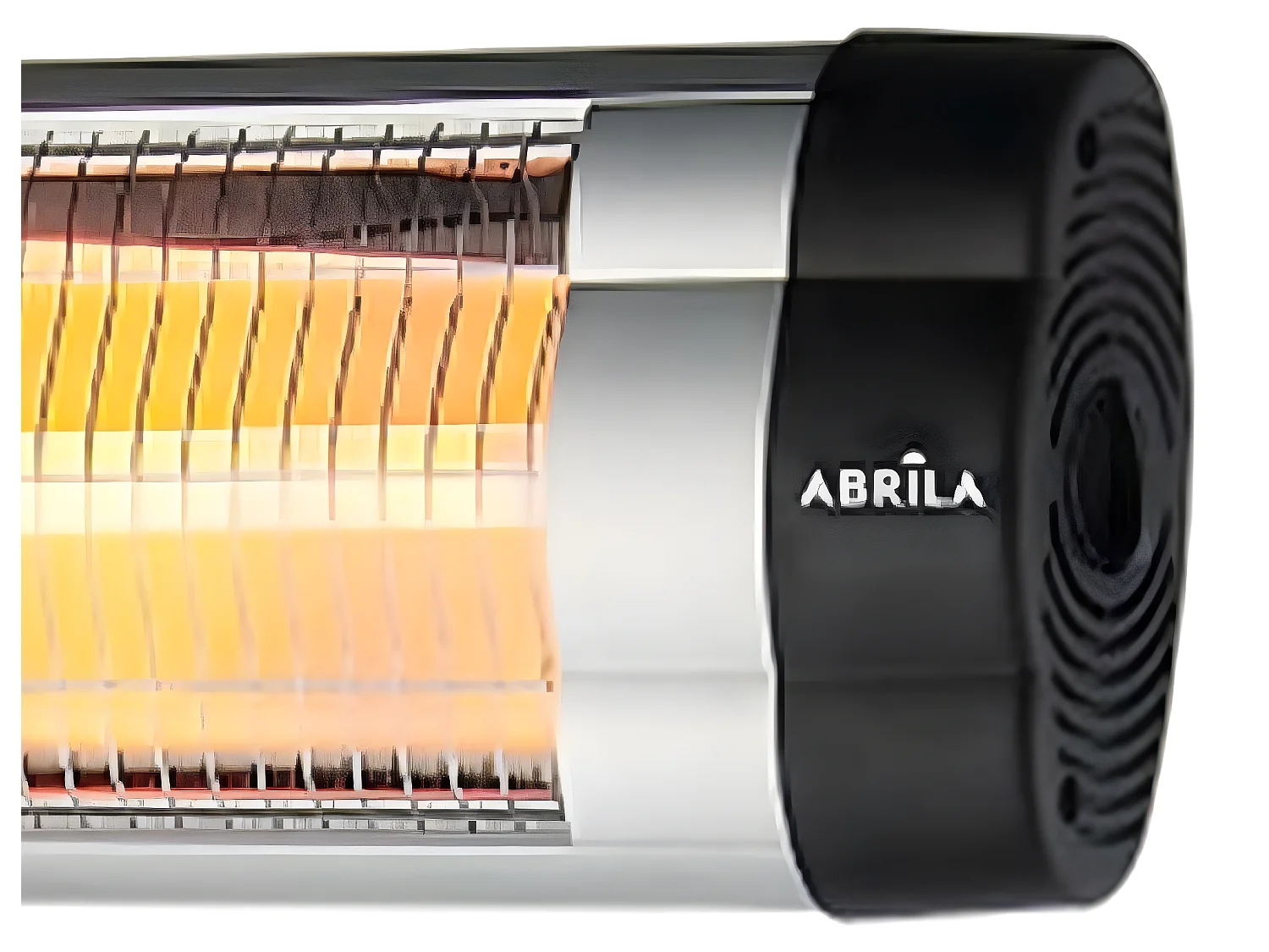 Calefactor Exterior De Pared Modelo Austral 2500w Negro