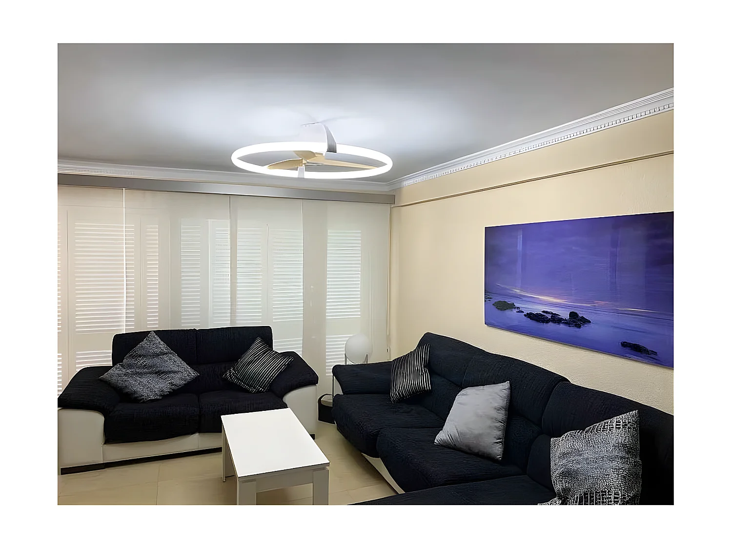 Plafonnier led Ventilateur Nepal 75W