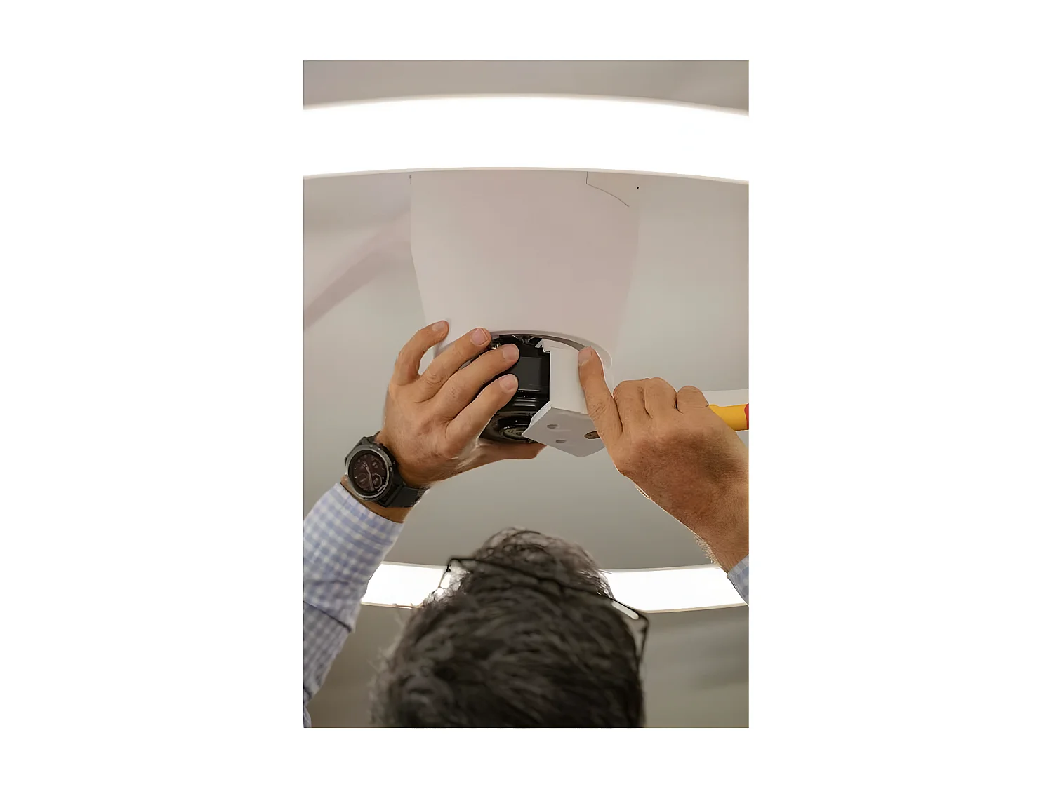 Plafonnier led Ventilateur Nepal 75W