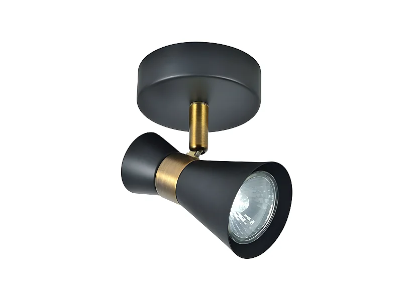 MAXIMO spotlight 1xGU10 black / Default Title