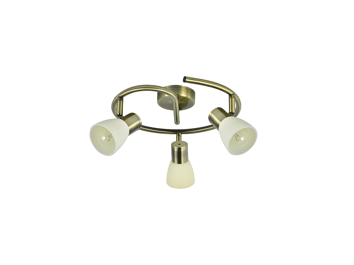 Iluminacion Para Baño Plafon Cholo 3 Focos Cuero