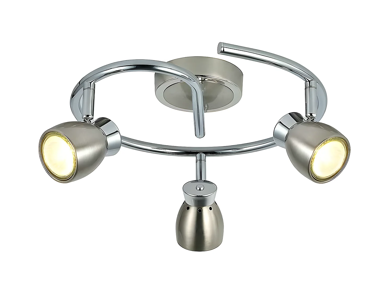 CHACHO spotlight 3xGU10 chrome / Default Title