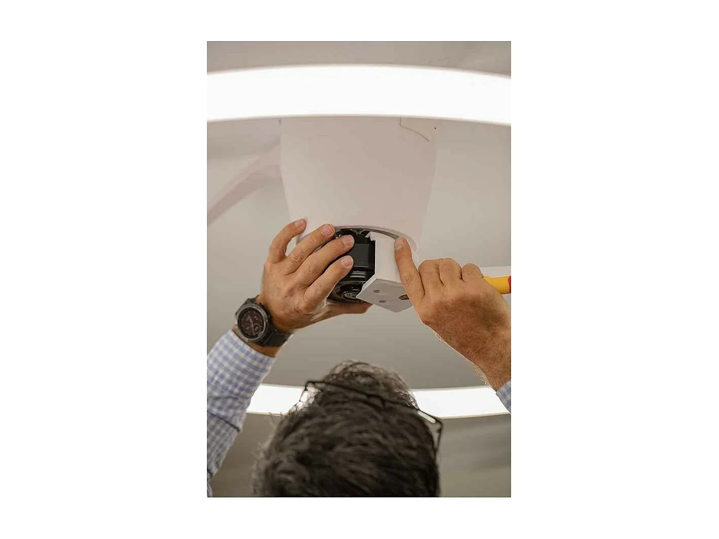 Plafonnier led Ventilateur Nepal 75W