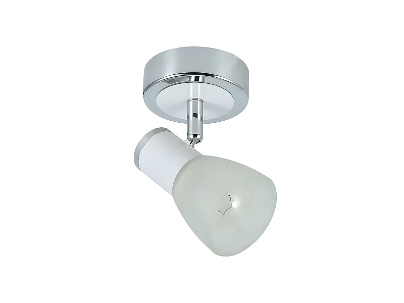 Oferta En Foco Para Baño Modelo Cholo Blanco/cromo