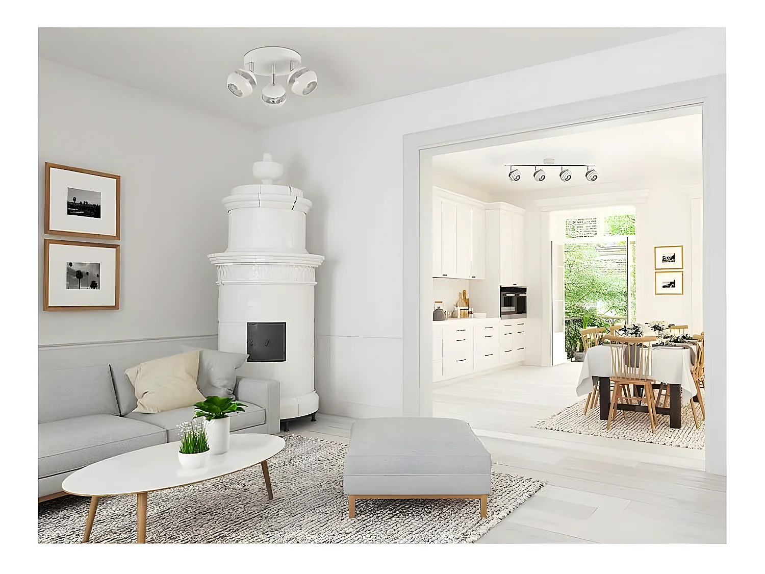 BEETHOVEN spotlight 4xGU10 white / Default Title