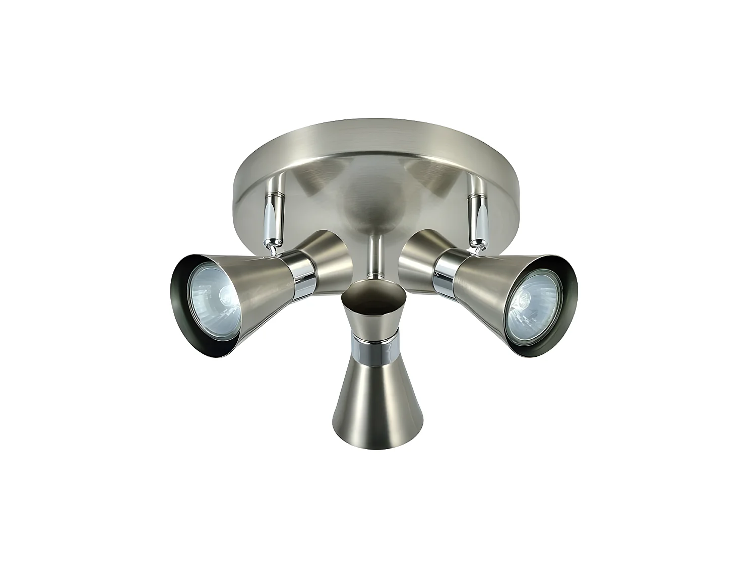 MAXIMO spotlight 3xGU10 chrome / Default Title