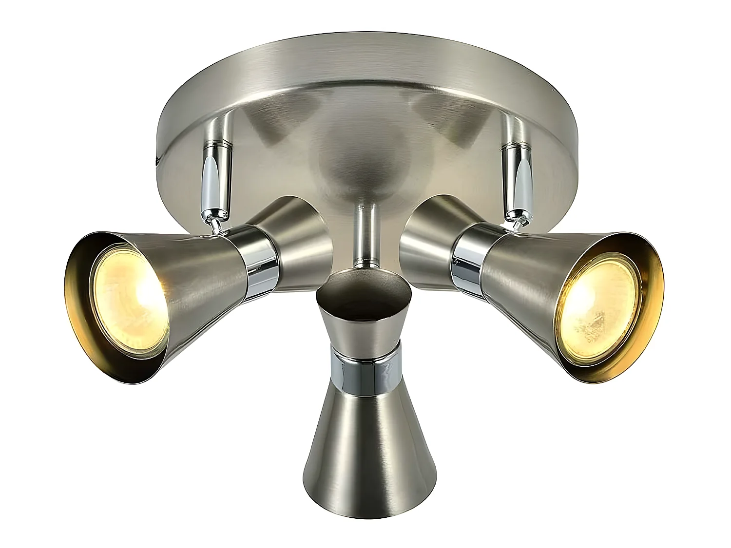 MAXIMO spotlight 3xGU10 chrome / Default Title