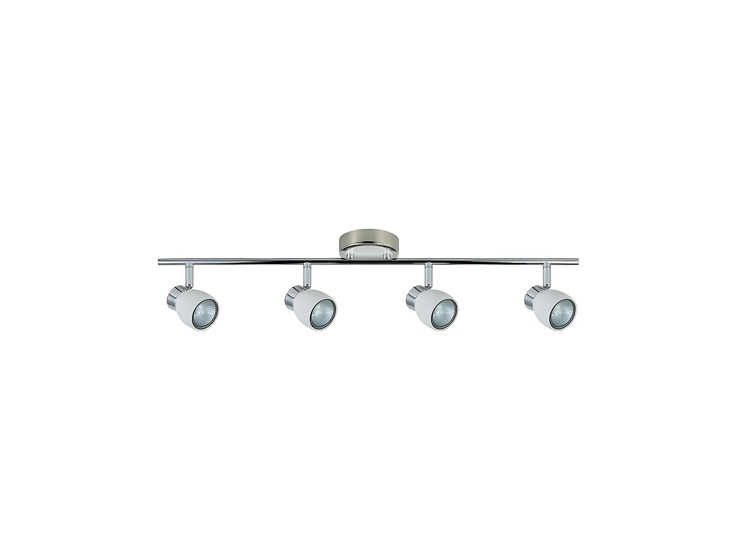 Regleta Baño Modelo Chaco Blanco-cromo 4 Focos