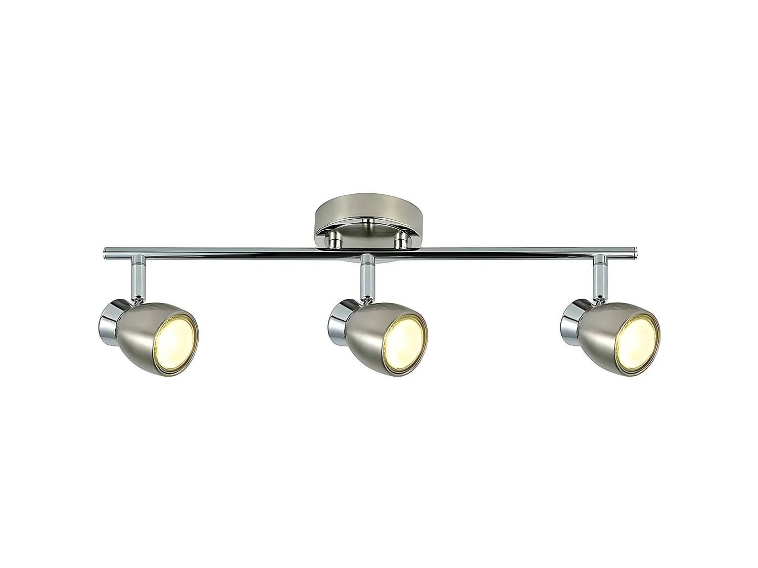 CHACHO spotlight 3xGU10 metal nickel / Default Title