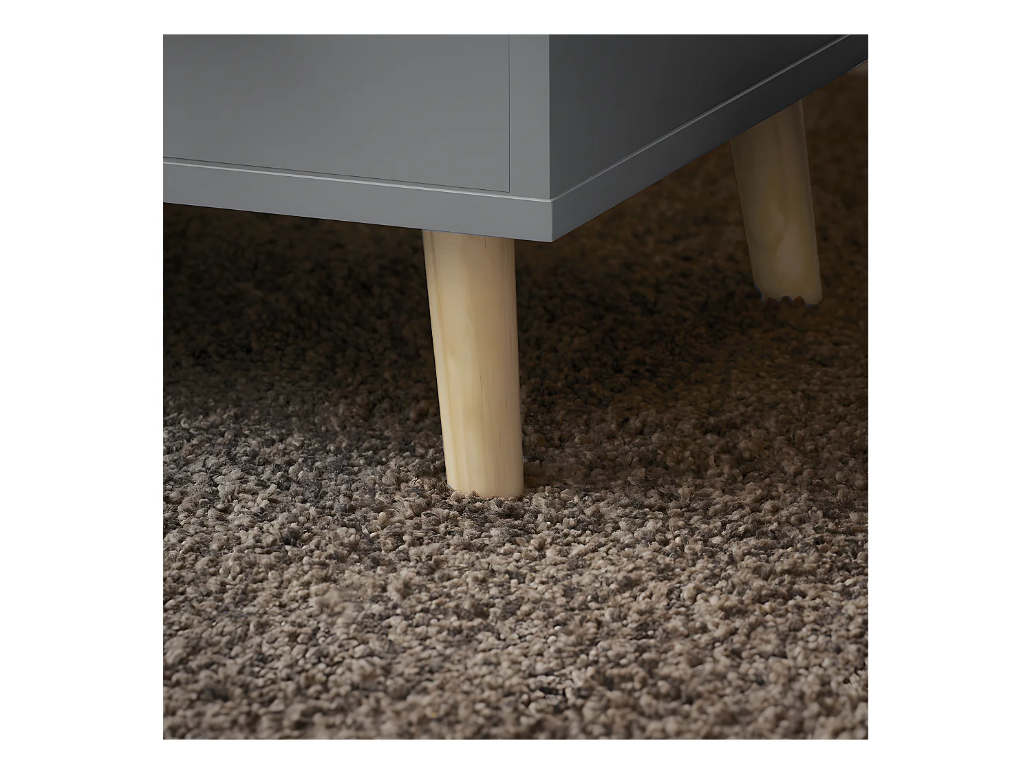 Stolik nocny z 3 szufladami, stolik kawowy FBT95-HG