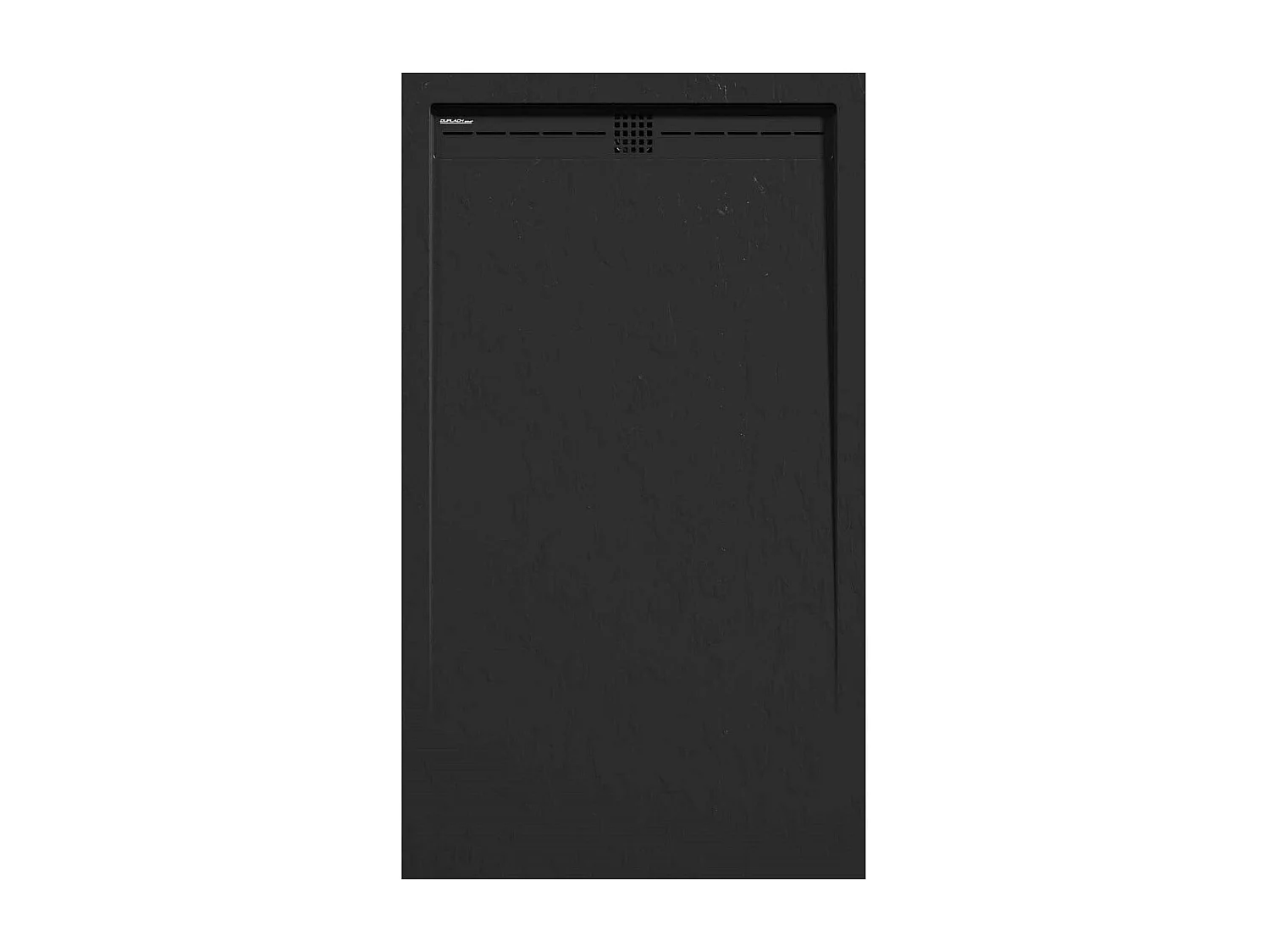 Mineralguss-Duschwanne extra flach ARCO Schieferoptik SCHWARZ 70x210 cm