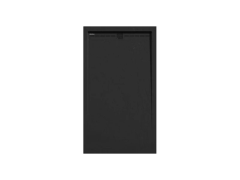 Plato de ducha pizarra ARCO NEGRO  90x140 cm rejilla color