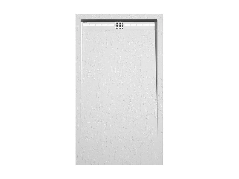 Plato de ducha pizarra ARCO BLANCO  70x190 cm rejilla color