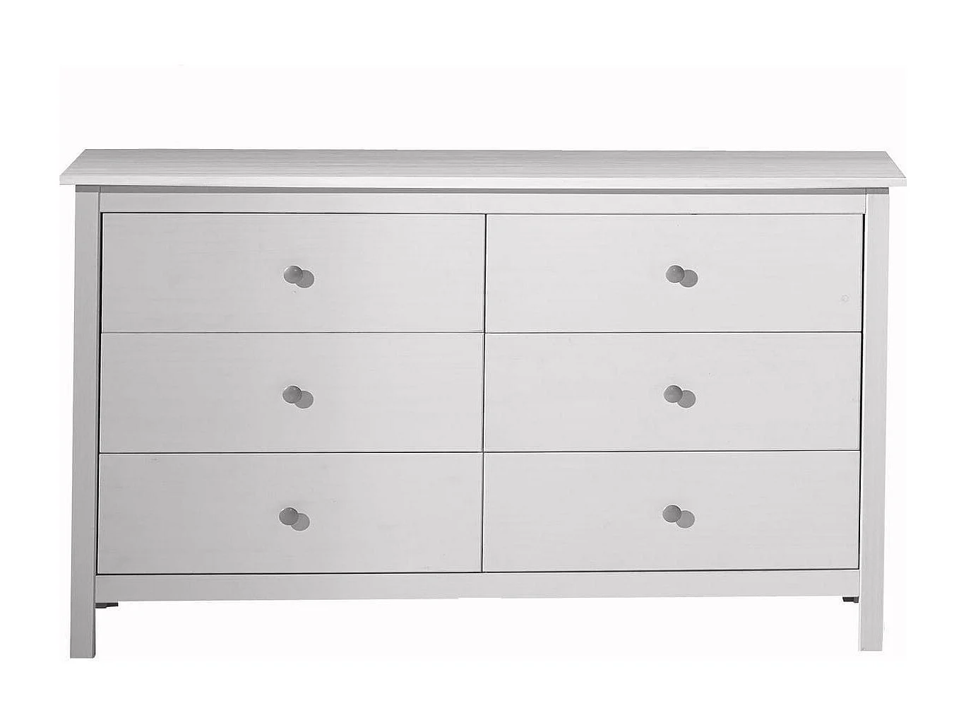 Ladekast Berna - 130x45x80cm - Wit