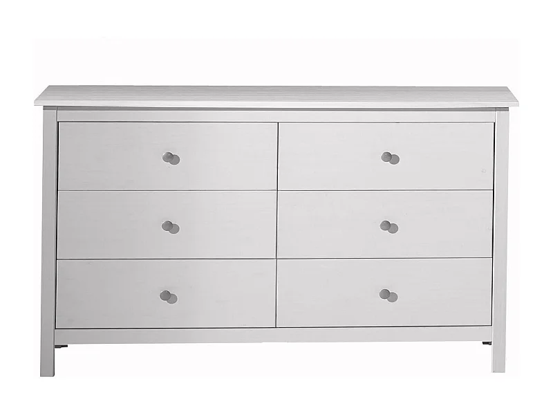 Ladekast Berna - 130x45x80cm - Wit