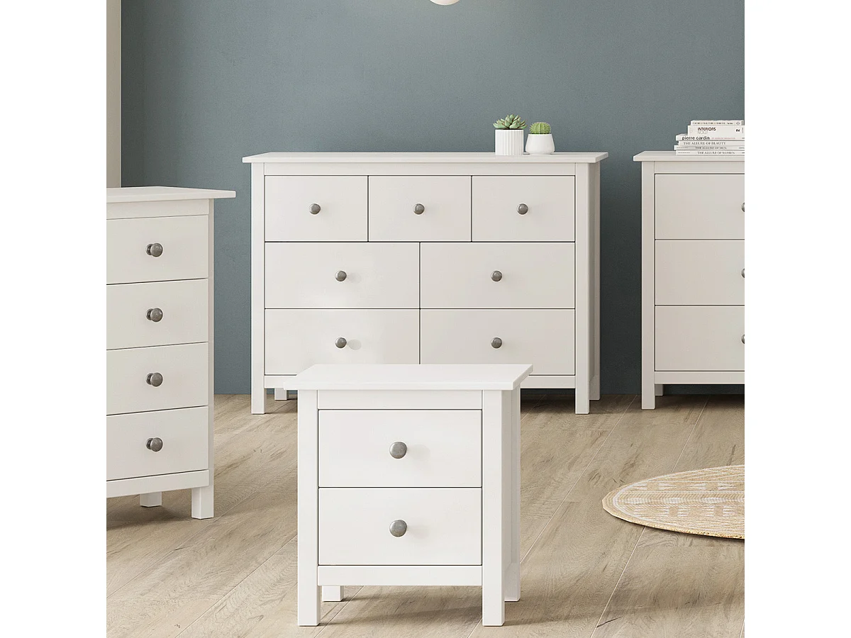 Ladekast Berna - 110x40x80cm - Wit