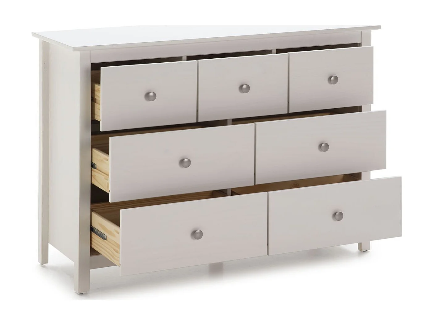 Ladekast Berna - 110x40x80cm - Wit