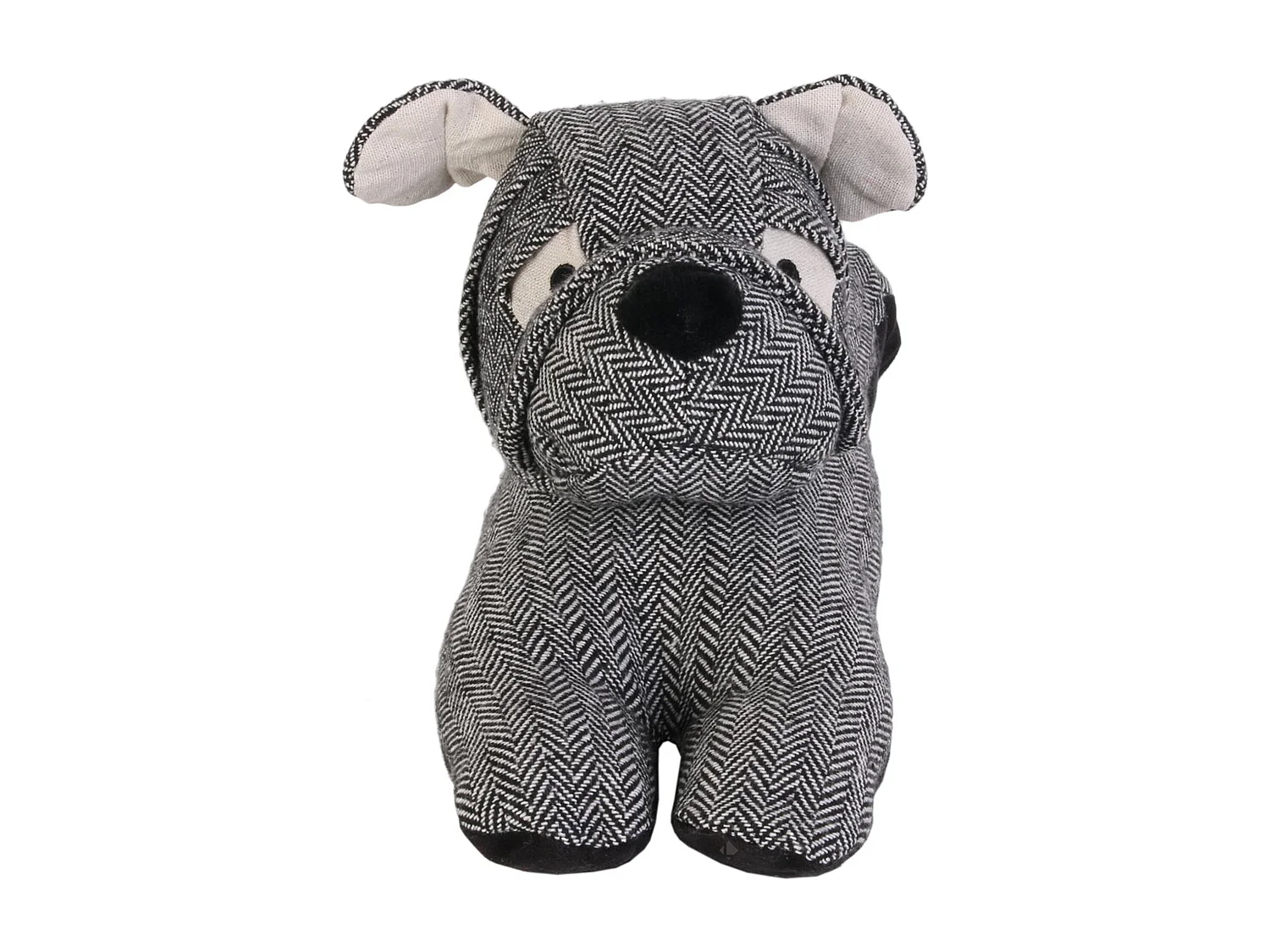 Boudin de porte 80 cm WOOF 100% polyester petit chinoir motif chevron