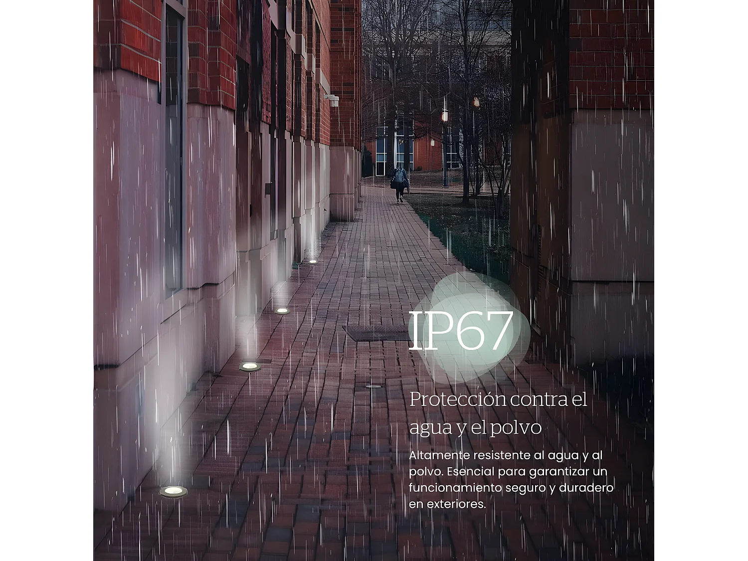 Tidian Spot de jardin extérieur avec IP65. Projecteur avec pic à gazon. Pour ampoule GU10. Couleur Noir