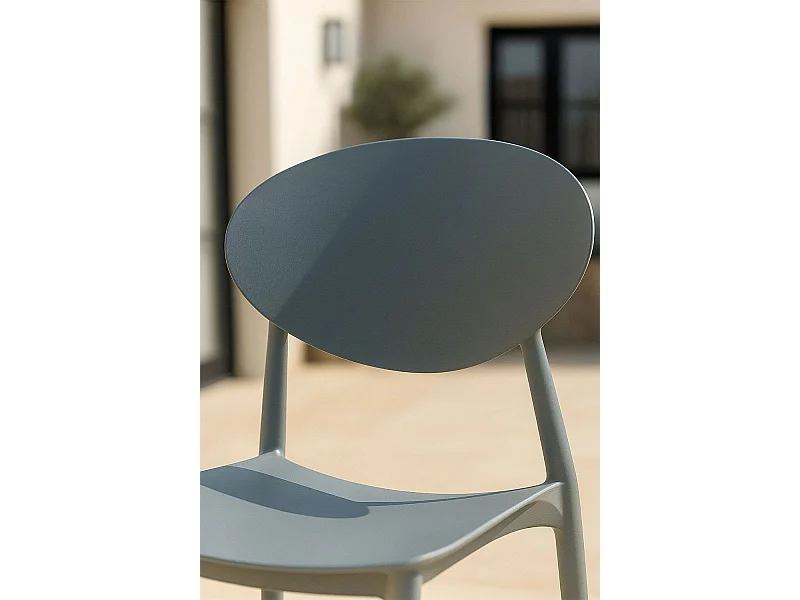 Sillas Comedor - Silla Bután - Gris oscuro