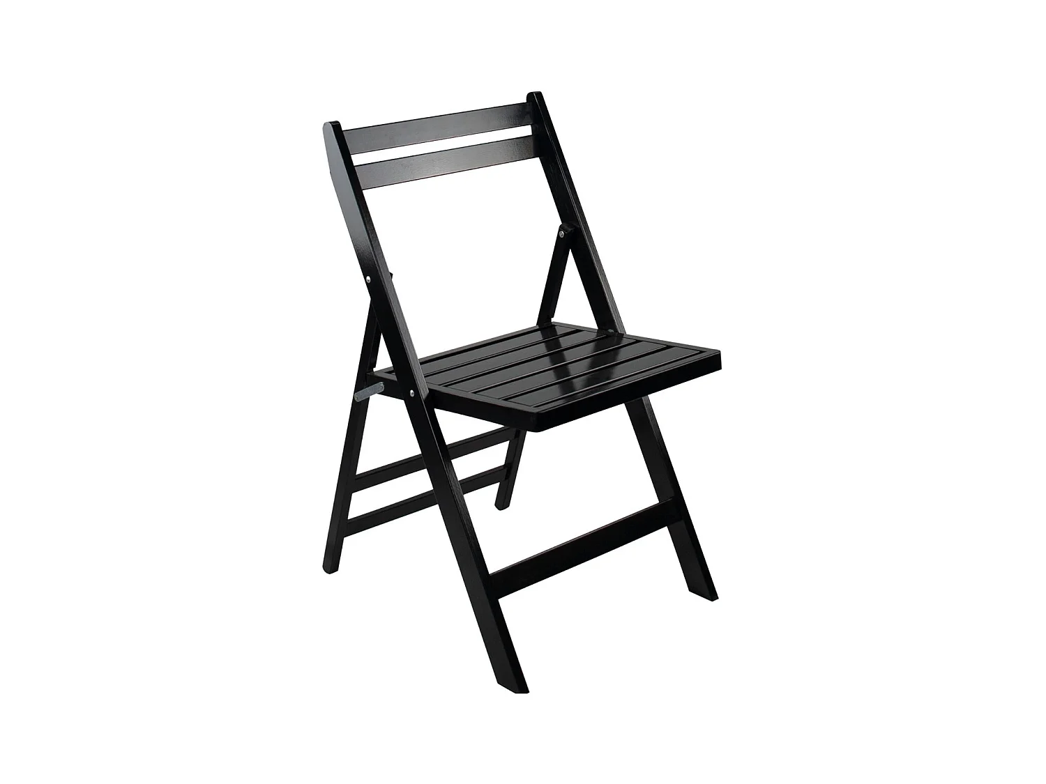 Silla Plegable de Madera de Bambú Biano 46x44x78cm O91