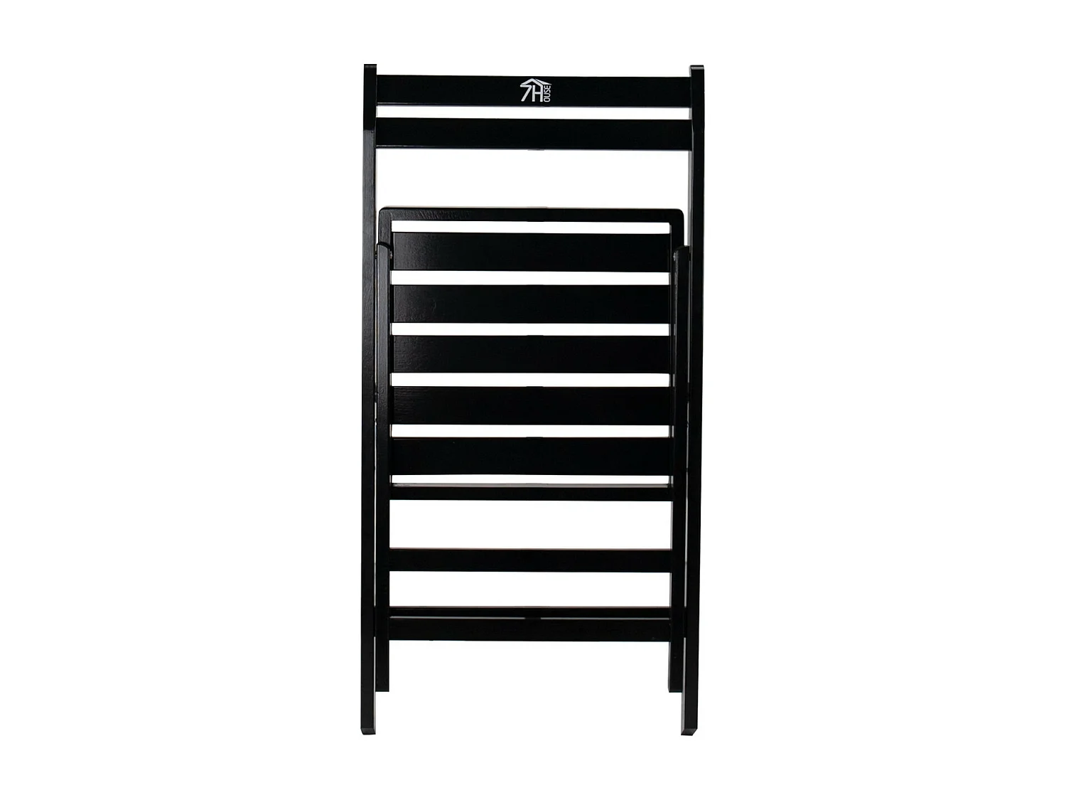 Pack 4 Sillas Plegables de Madera de Bambú Biano 46x44x78cm O91